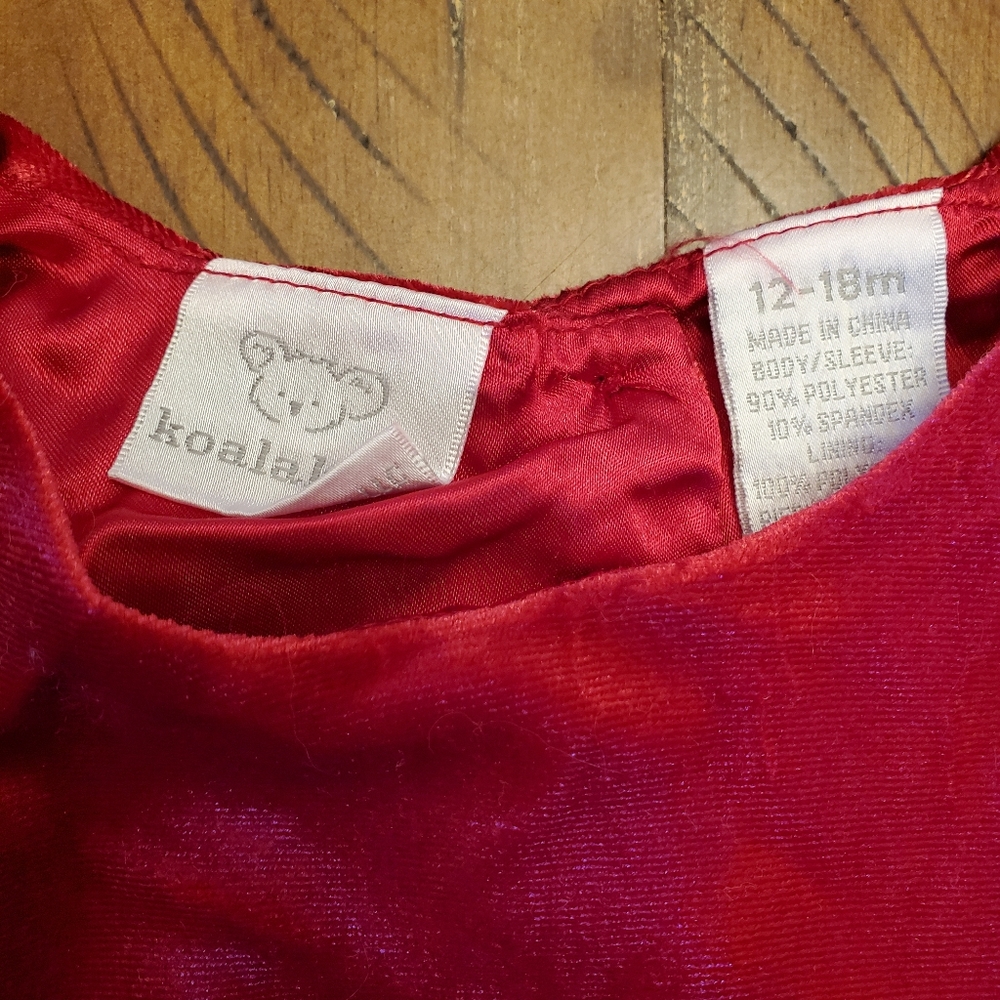 🎈2/$15 Host Pick! 12-18M Holiday dress - Picture 3 of 6